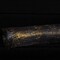 The Ribbon People Navy Blue and Gold Wired Sinamay Abaca Fiber Ribbon 18" x 16 Yards